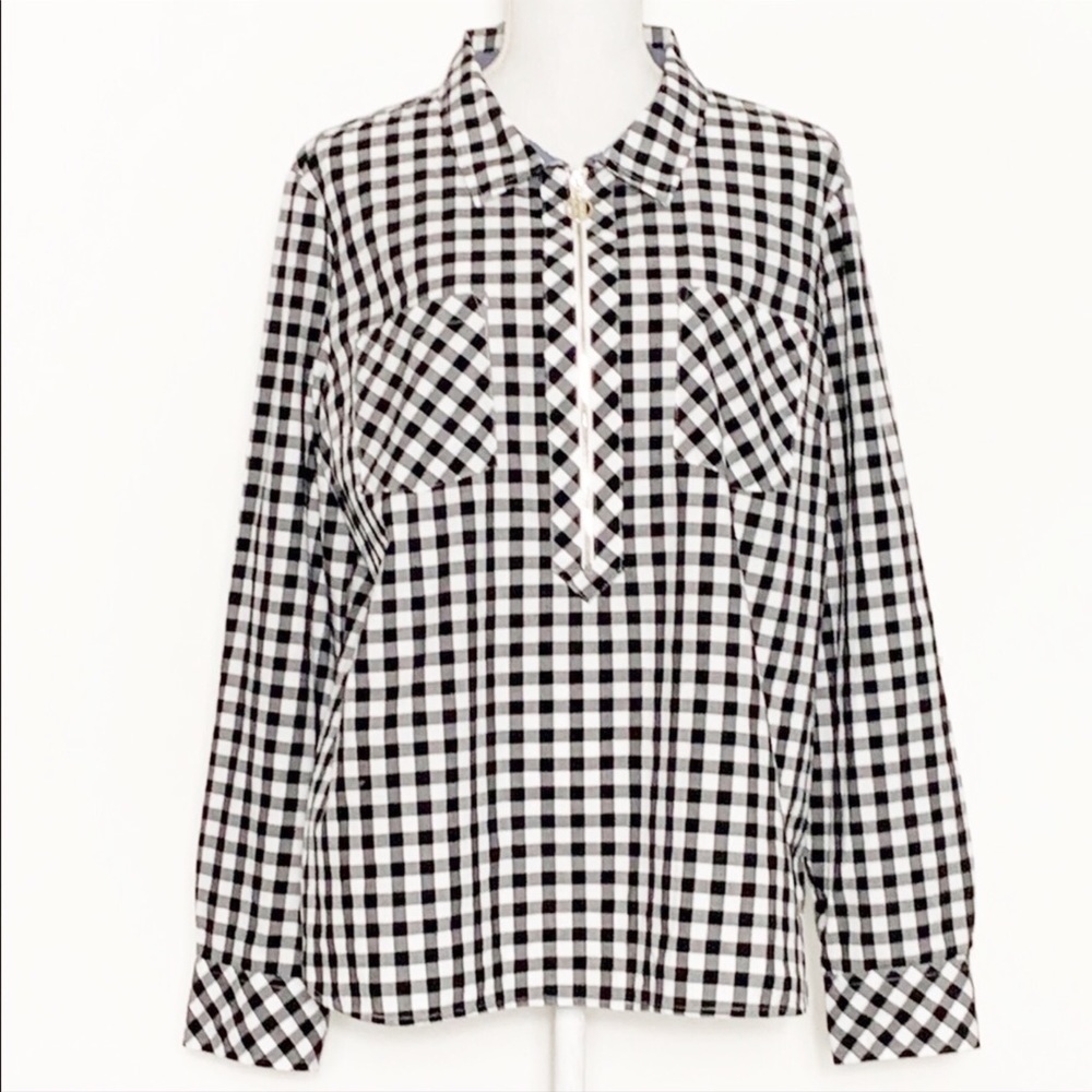TOMMY HILFIGER|Pullover Cotton Shirt|Large